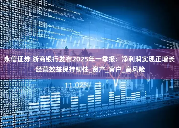 永信证券 浙商银行发布2025年一季报：净利润实现正增长 经营效益保持韧性_资产_客户_高风险